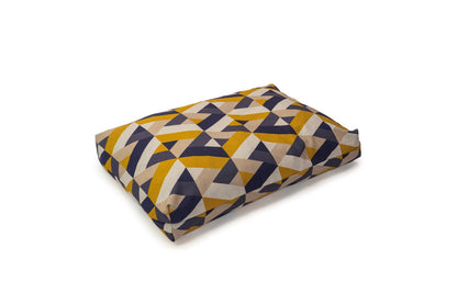  Danish Design Retreat Eco-Wellness Geometric Memory Foam Dog Bed