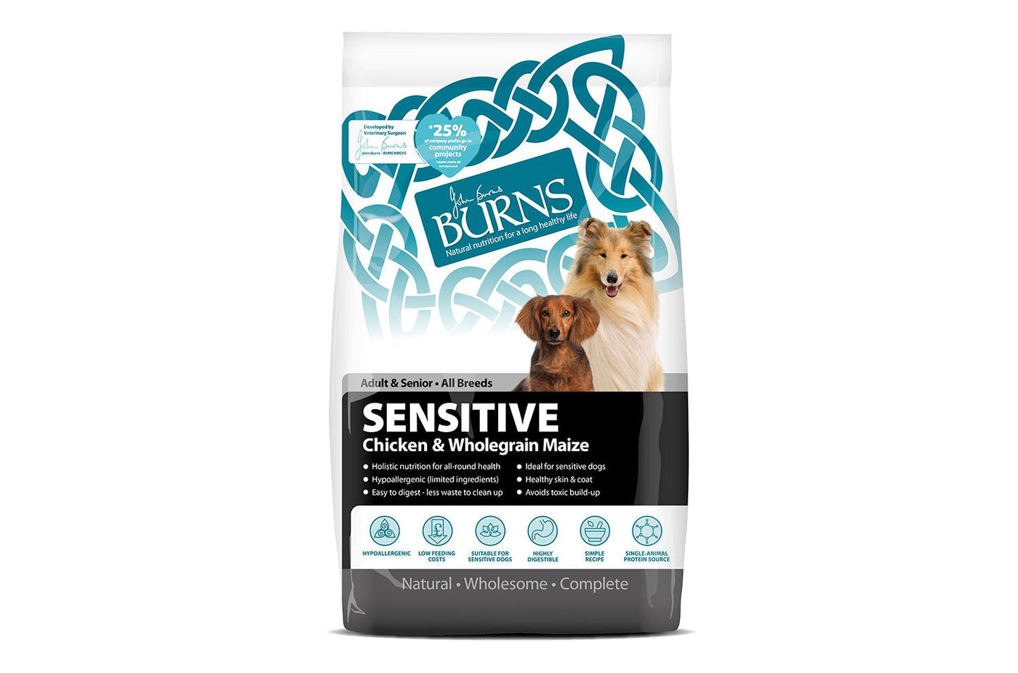  Burns Sensitive Chicken And Wholegrain Maize