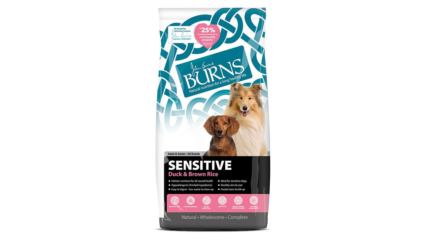  Burns Sensitive Duck And Brown Rice