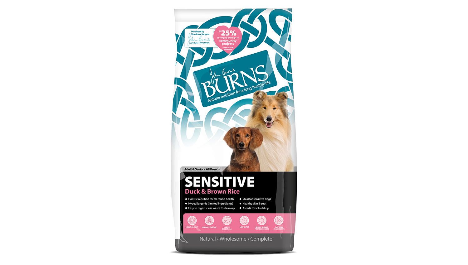  Burns Sensitive Duck And Brown Rice