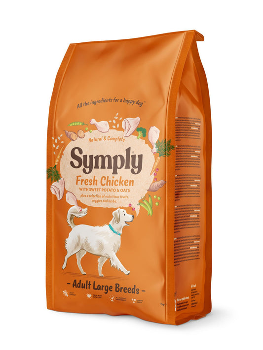  Symply Adult Large Breed Fresh Chicken Dry Dog Food