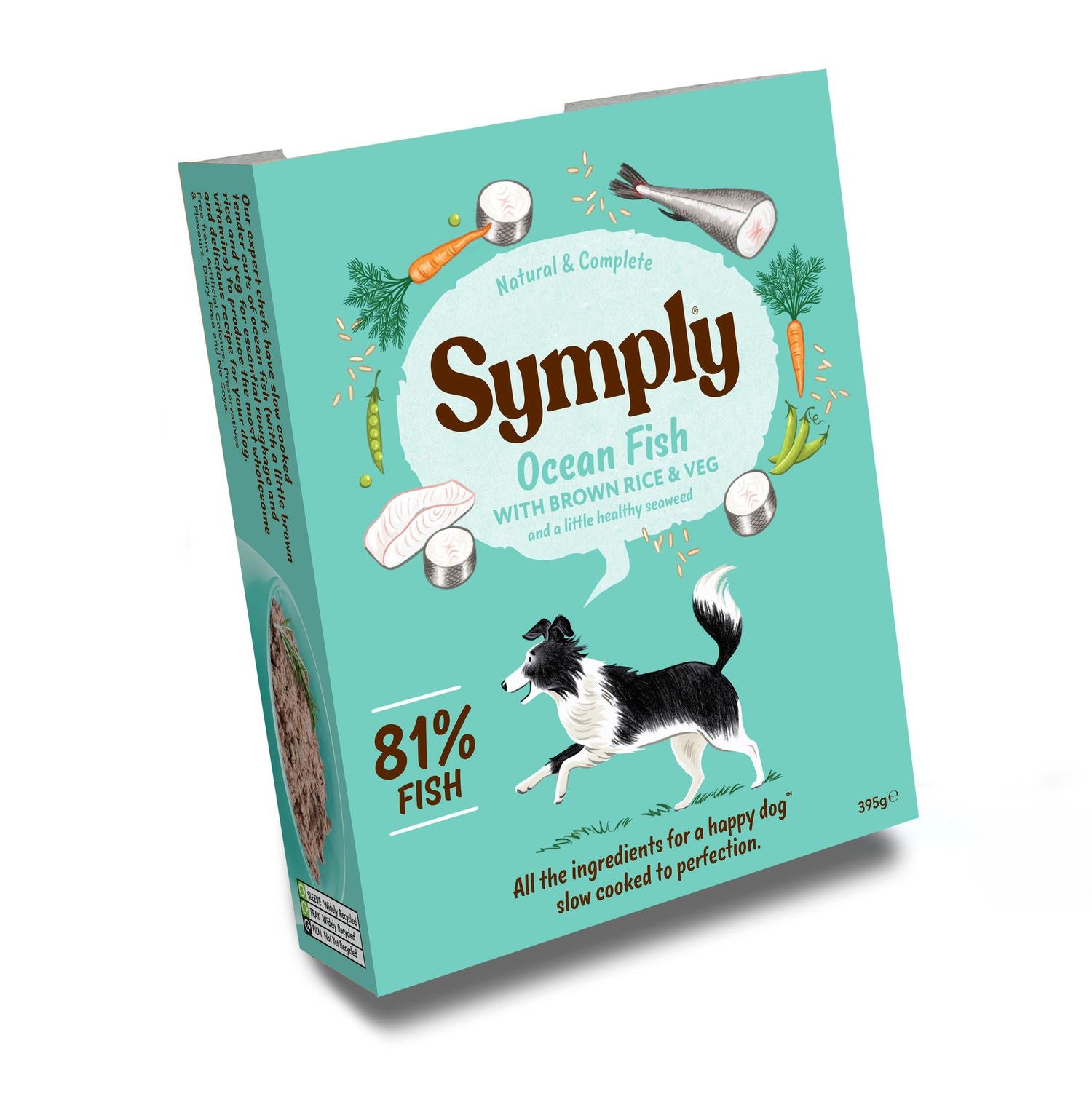  Symply Adult Ocean Fish With Brown Rice & Veg Wet Dog Food