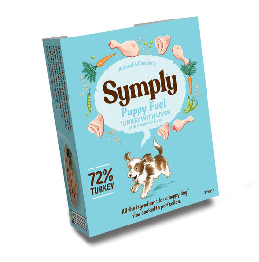  Symply Puppy Turkey With Brown Rice & Veg Dog Food