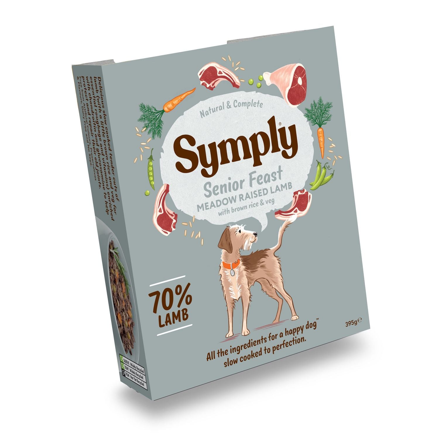  Symply Lamb With Brown Rice & Veg Senior Dog Food