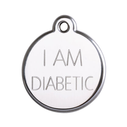  Red Dingo Stainless Steel Engraved Dog Tag Fire Hydrant Hot Pink