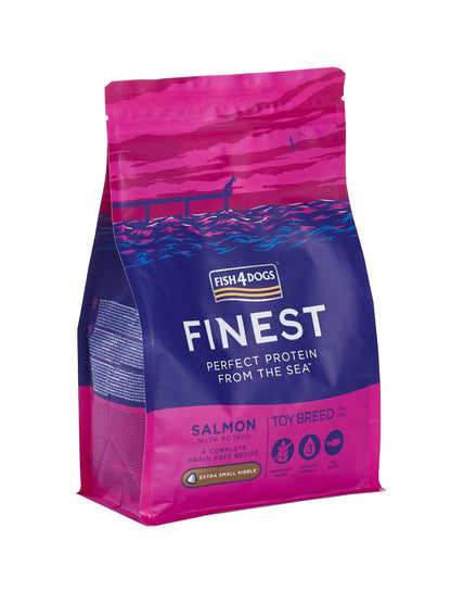  Fish4Dogs Finest Salmon ToyBreed Dry Dog Food