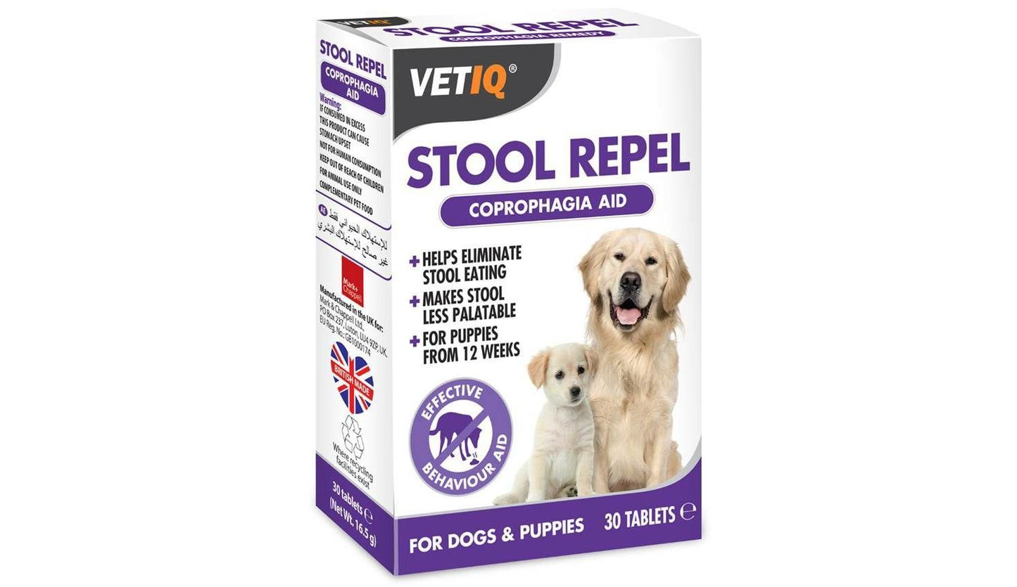  VetIQ Dog & Puppy Stool Repel 30 Tablets