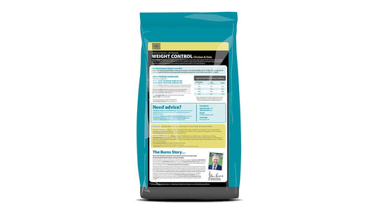 Burns Weight Control+ Chicken & Oats Adult & Senior Dog Food