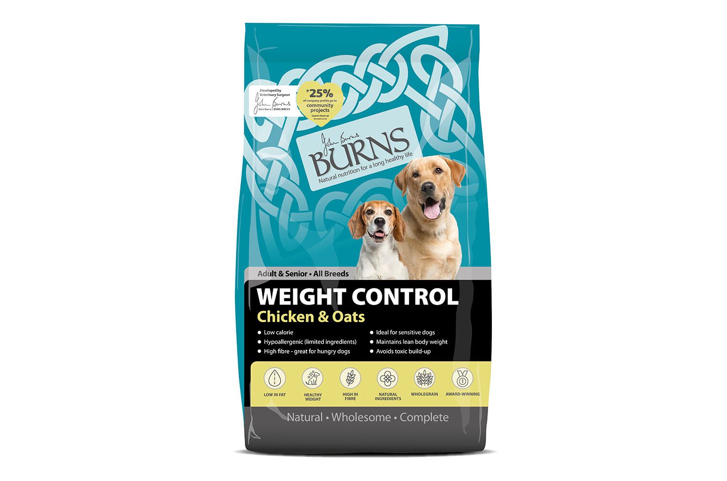  Burns Weight Control Chicken And Oats Dog Food