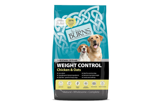  Burns Weight Control Chicken And Oats Dog Food