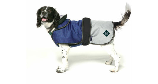  Battersea 2 In 1 Waterproof Dog Coat Blue
