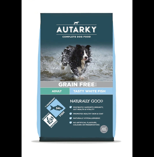  Autarky Adult Tasty White Fish & Potato Grain Free Dry Dog Food
