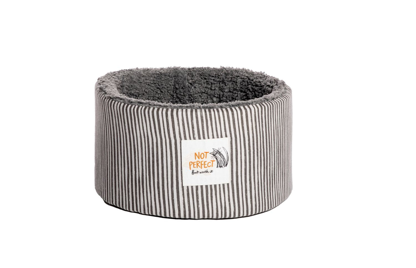  Battersea Snuggly Stripes Cat Cosy Bed