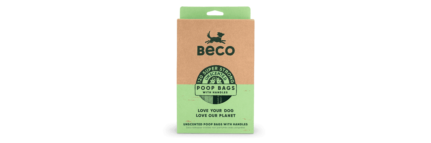  Beco Bags Poop Bags With Handles (120 Pack)