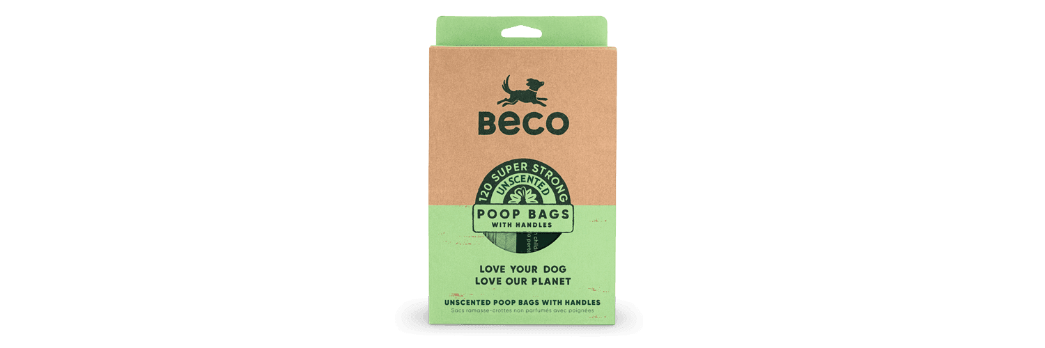  Beco Bags Poop Bags With Handles (120 Pack)