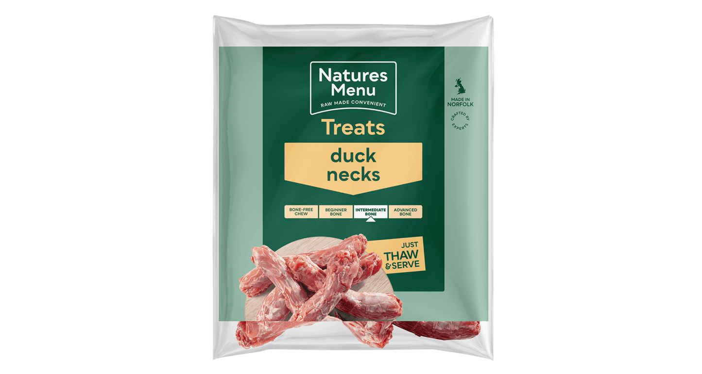  Natures Menu Duck Necks Natural Raw Dog Treat