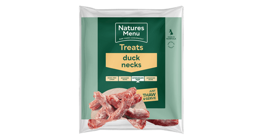  Natures Menu Duck Necks Natural Raw Dog Treat