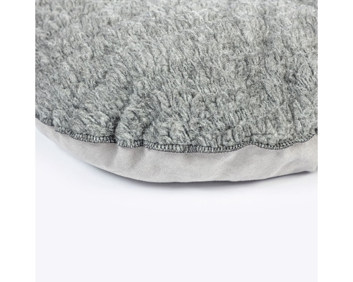  Danish Design Bobble Grey Pewter Quilted Dog Mattress