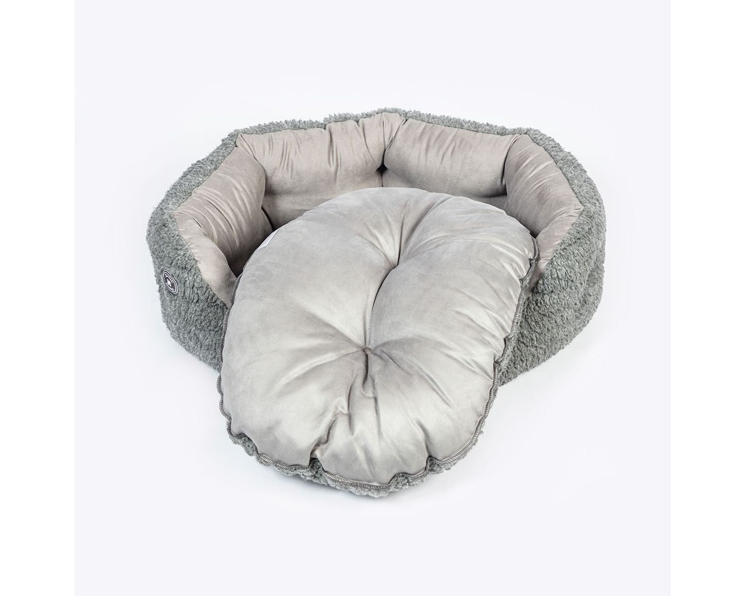  Danish Design Soft Pewter Grey Deluxe Slumber Dog Bed
