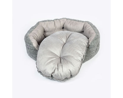  Danish Design Soft Pewter Grey Deluxe Slumber Dog Bed