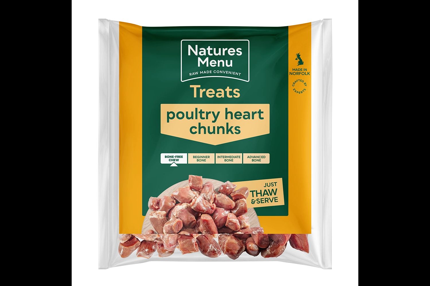  Natures Menu Raw Poultry Hearts For Dogs