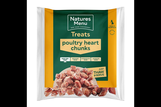  Natures Menu Raw Poultry Hearts For Dogs