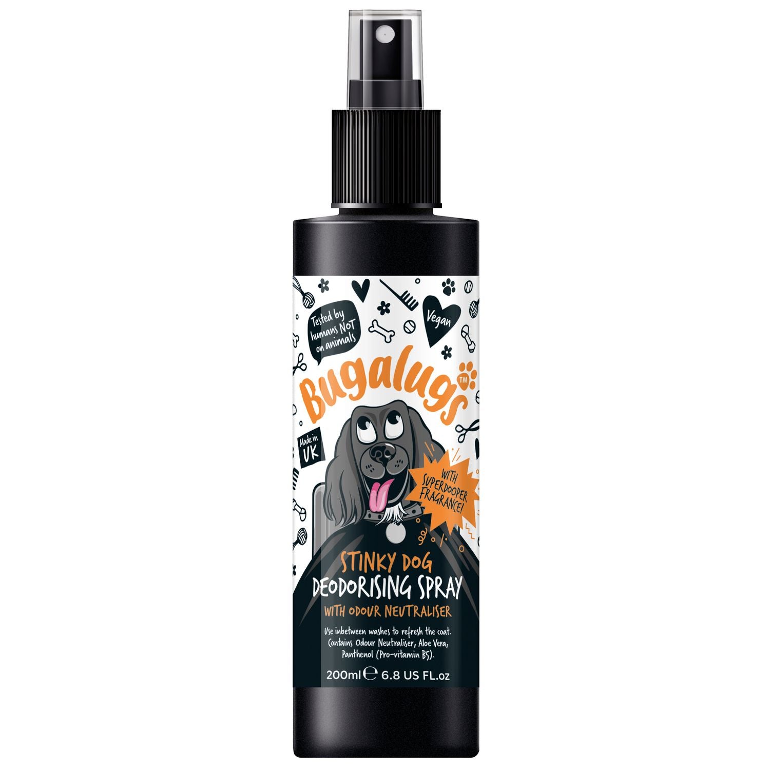  Bugalugs Stinky Dog Deodorising Spray 200ml