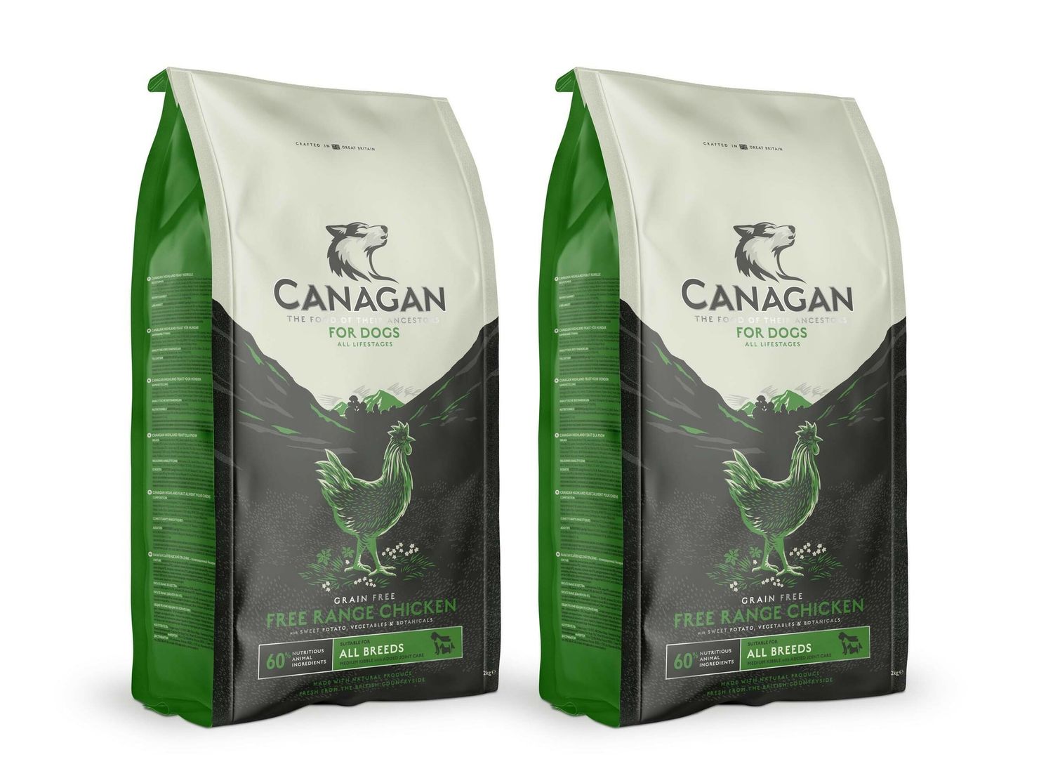  Canagan Free Range Chicken Grain Free Dry Dog Food
