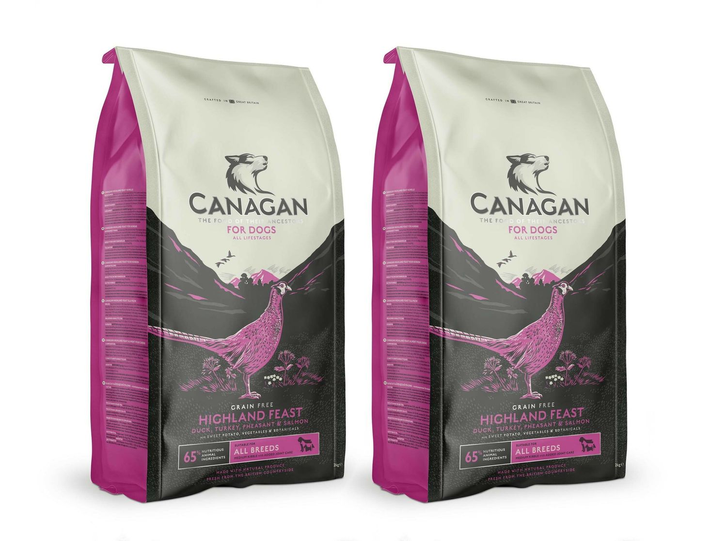  Canagan Highland Feast Grain Free Dry Dog Food
