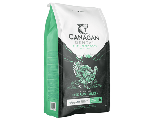  Canagan Dental Grain Free Turkey Dry Dog Food For Small Breed Dogs