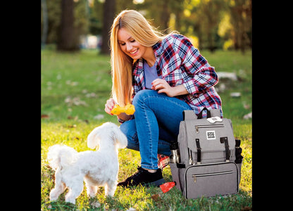  Mobile Dog Gear Mobile One Week Away Dog Backpack Grey