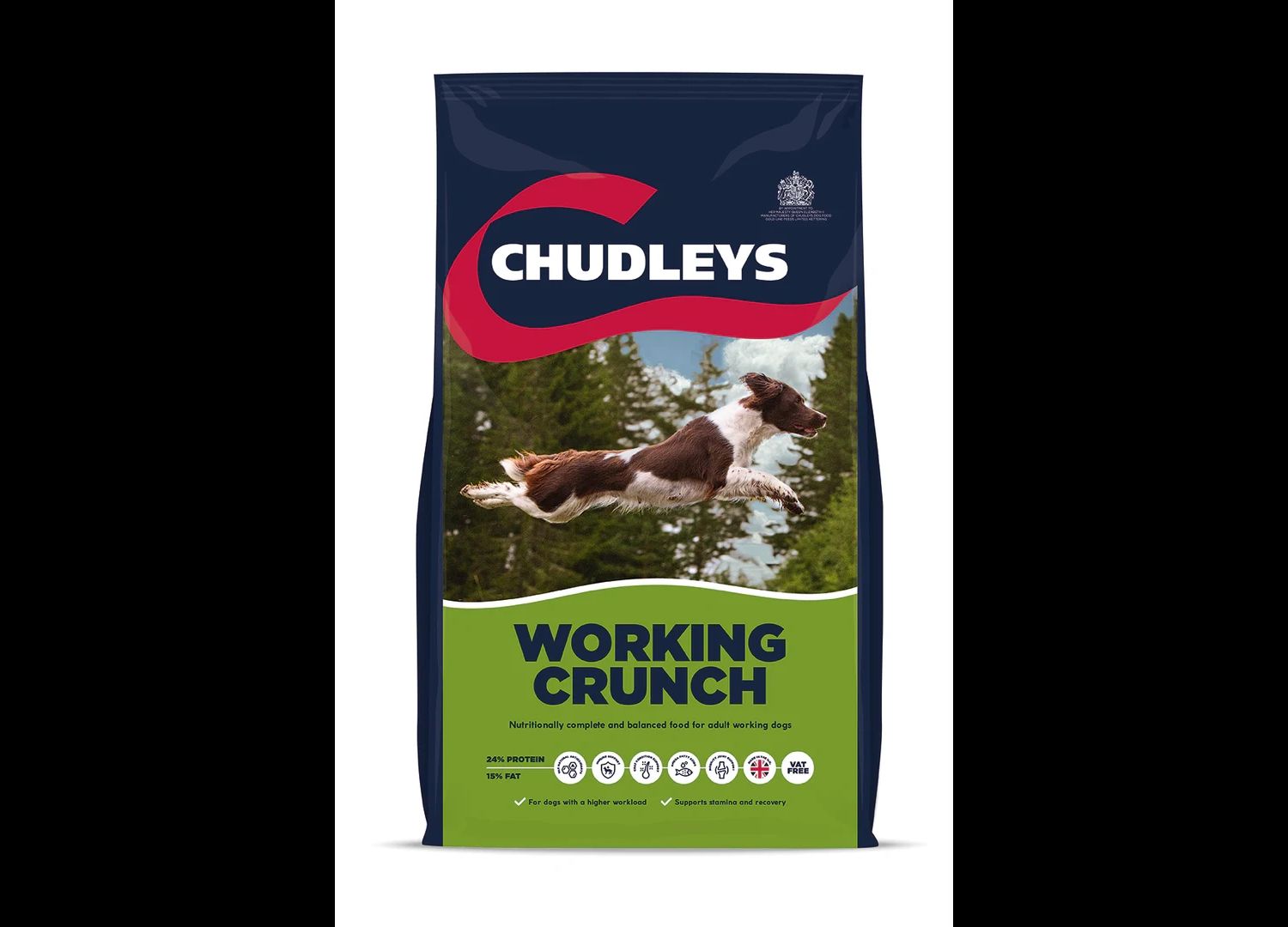  Chudleys Working Crunch Chicken Dog Food 14kg