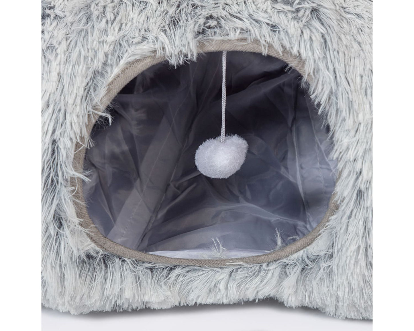  Danish Design Cat Tunnel Fur Grey
