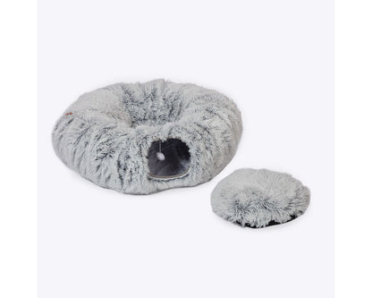  Danish Design Cat Tunnel Fur Grey