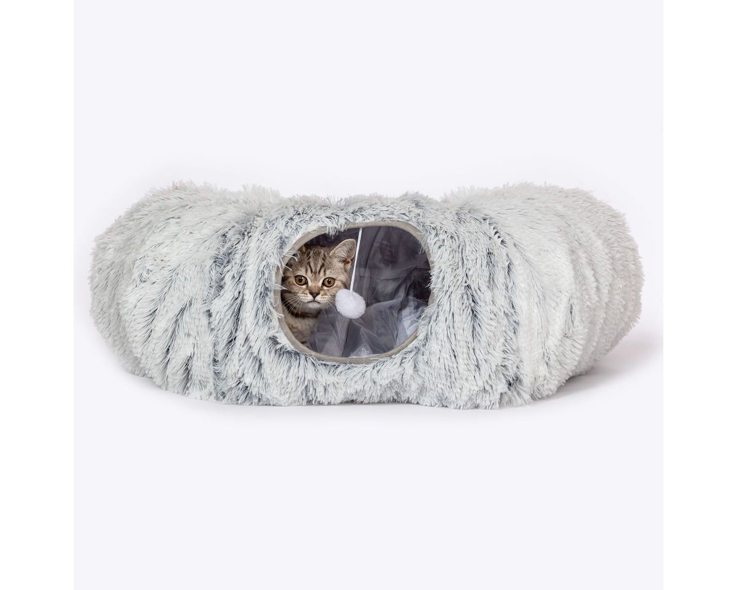  Danish Design Cat Tunnel Fur Grey