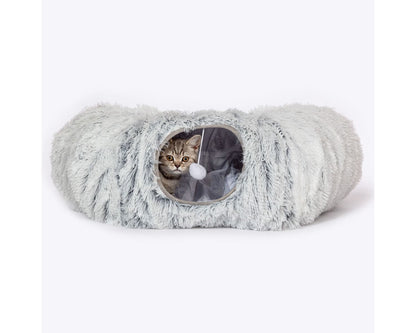  Danish Design Cat Tunnel Fur Grey