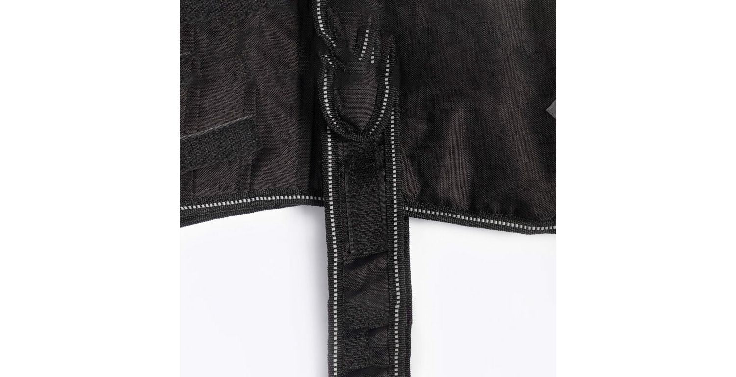  Danish Design 2 In 1 Ultimate Waterproof Harness Dog Coat Black