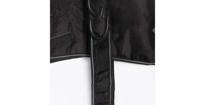  Danish Design 2 In 1 Ultimate Waterproof Harness Dog Coat Black