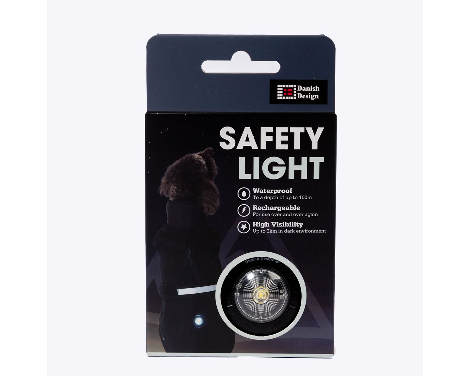  Danish Design Dog Coat Safety Light White