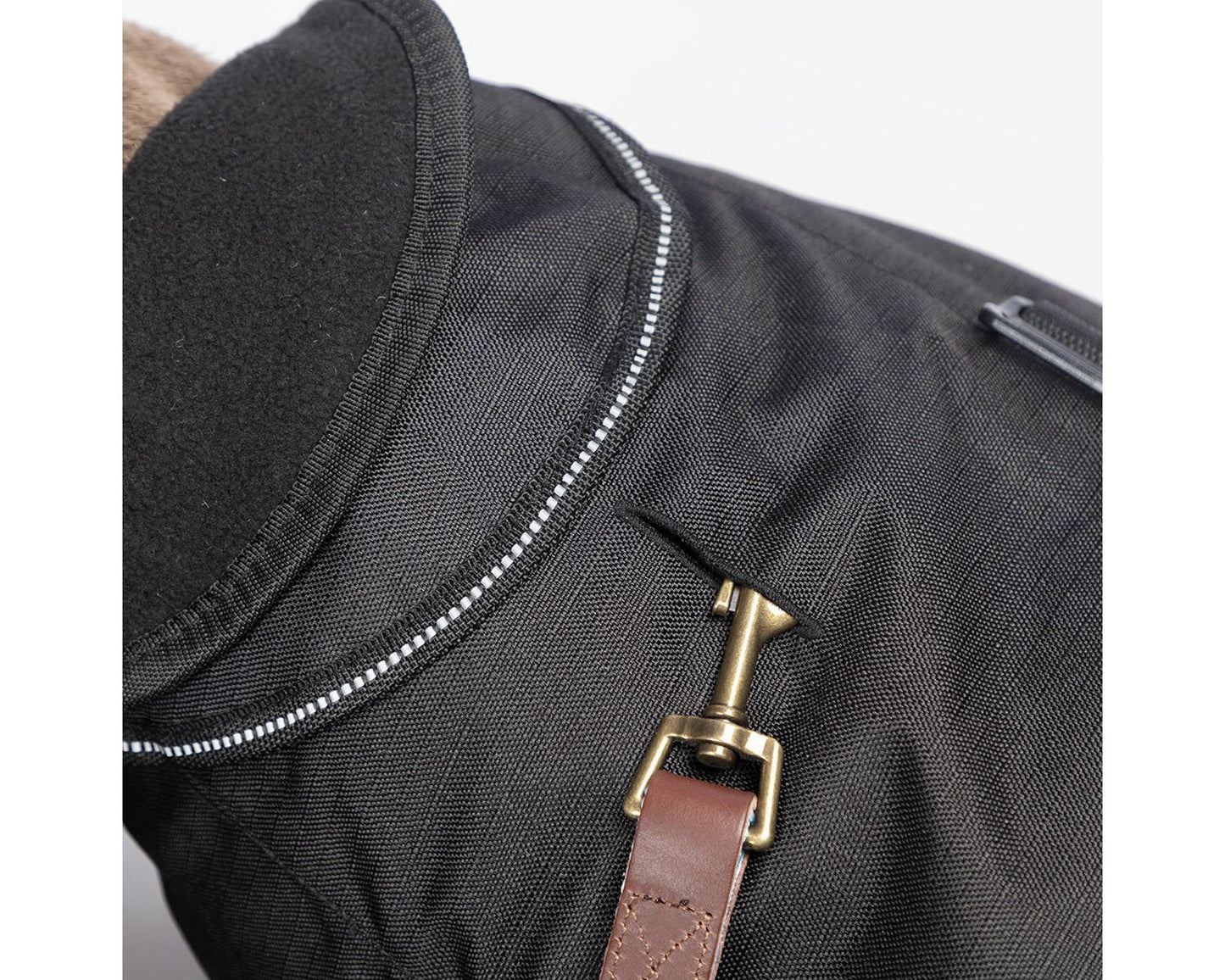  Danish Design 2 In 1 Ultimate Waterproof Harness Dog Coat Black