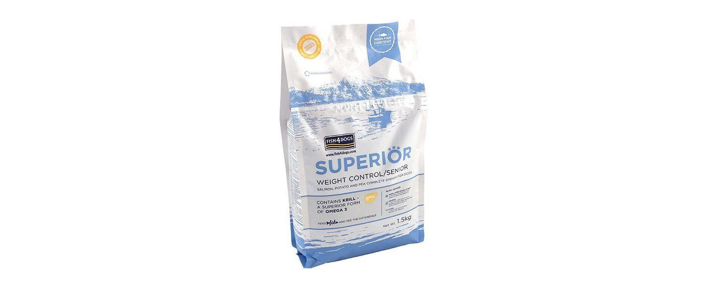  Fish4Dogs Superior Weight Control Dry Dog Food