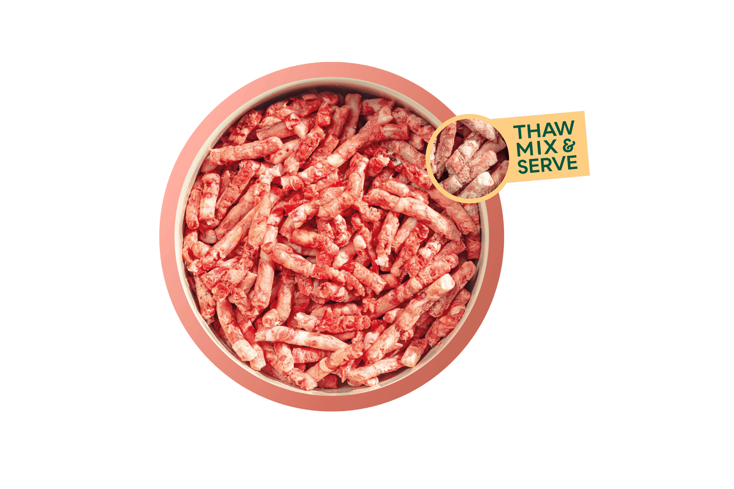  Natures Menu Free Flow Beef Raw Mince For Dogs