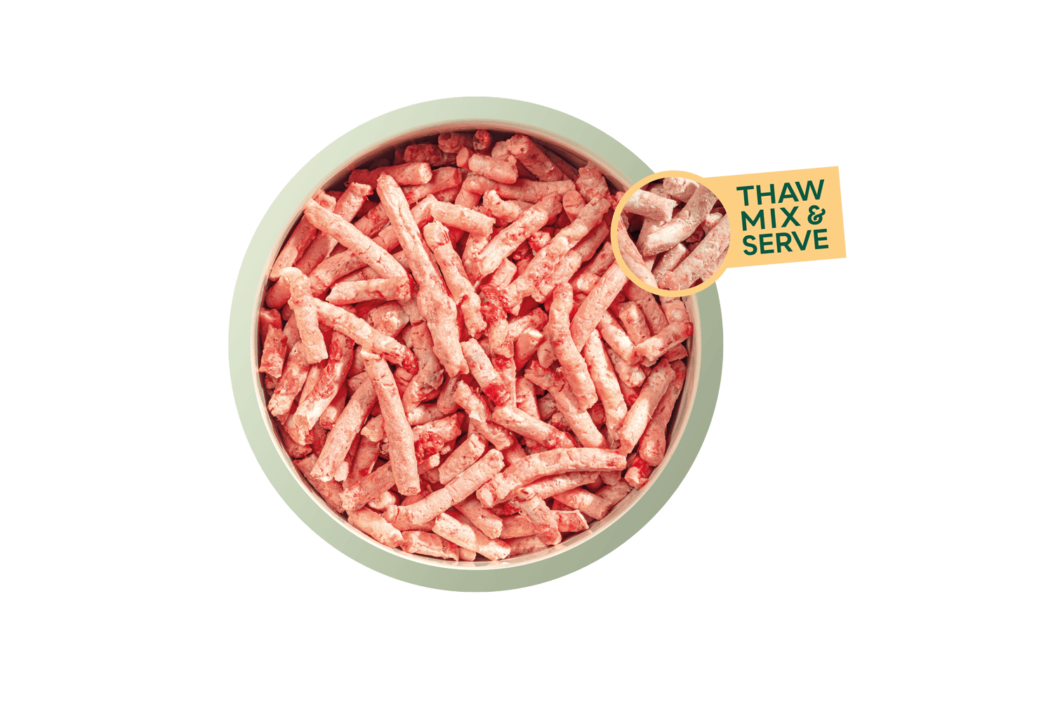  Natures Menu Free Flow Chicken & Lamb Raw Mince For Dogs