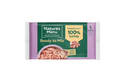  Natures Menu Freeflow Turkey Mince Dog Food 2kg