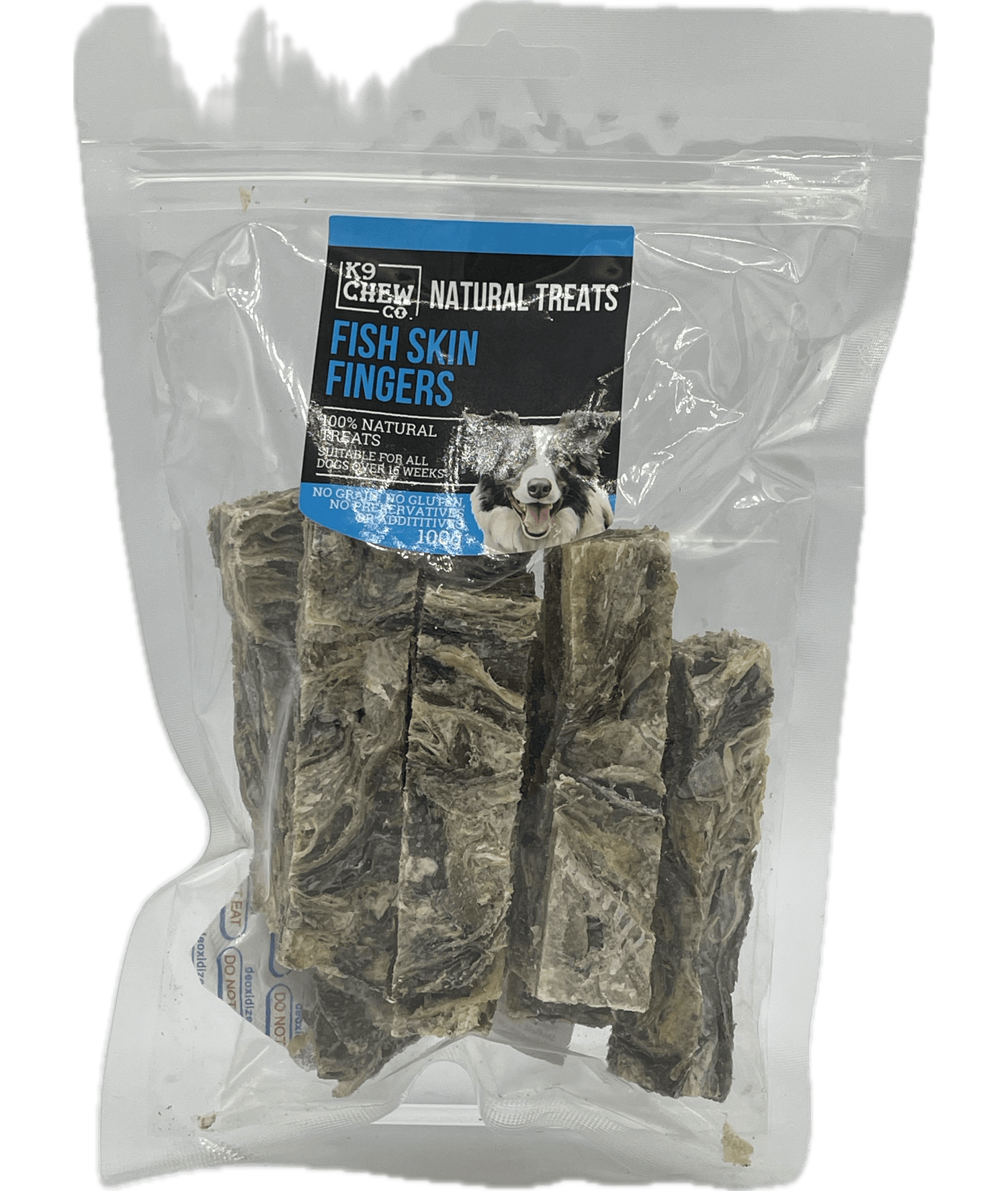  K9 Chew Co. Fish Skin Fingers 100g