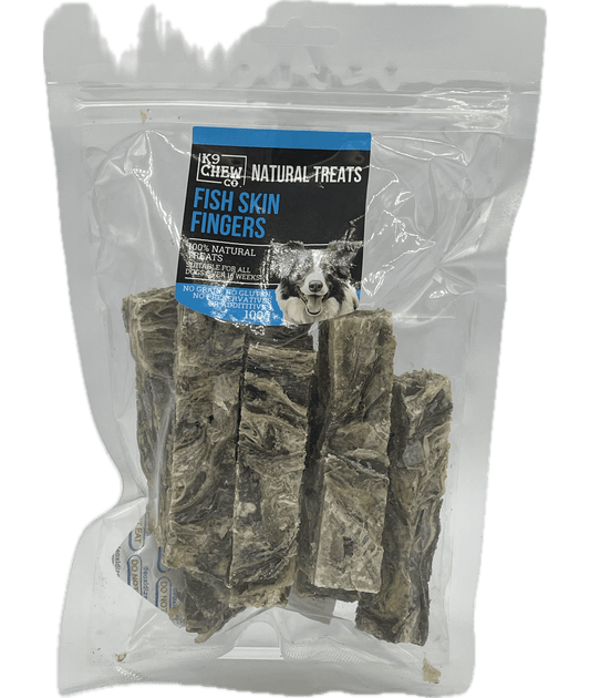  K9 Chew Co. Fish Skin Fingers 100g
