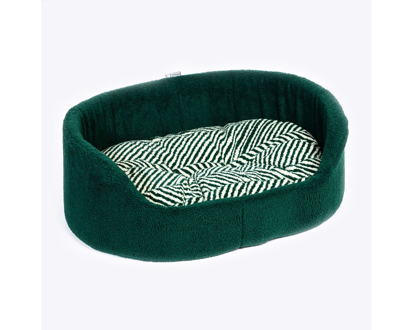  Danish Design Fleece Green Herringbone Slumber Bed