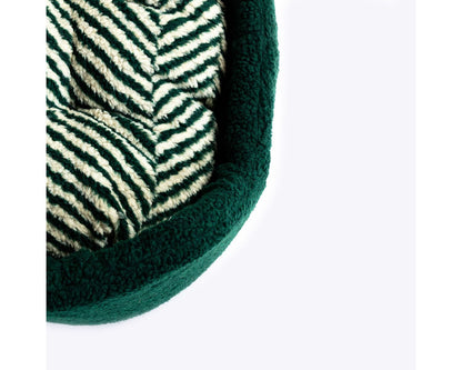  Danish Design Fleece Green Herringbone Slumber Bed