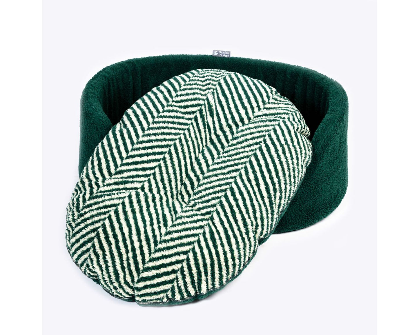  Danish Design Fleece Green Herringbone Slumber Bed