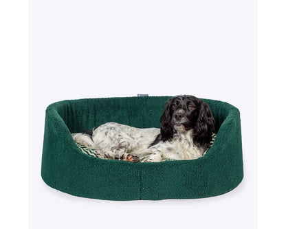  Danish Design Fleece Green Herringbone Slumber Bed